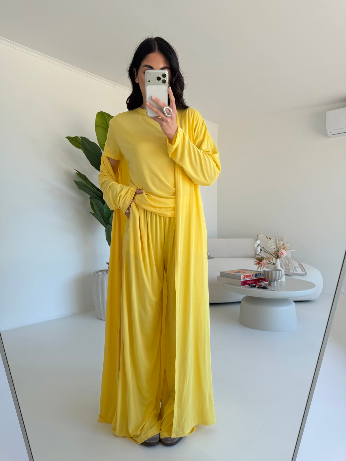 COORDINATO WOMAN YELLOW