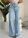 9542-JEANS DOPPIO BUSTINO DENIM