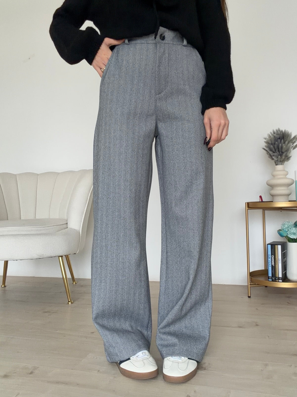 6808-PANTALONE LADY GREY