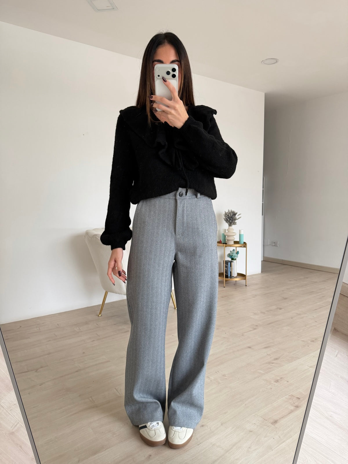 6808-PANTALONE LADY GREY