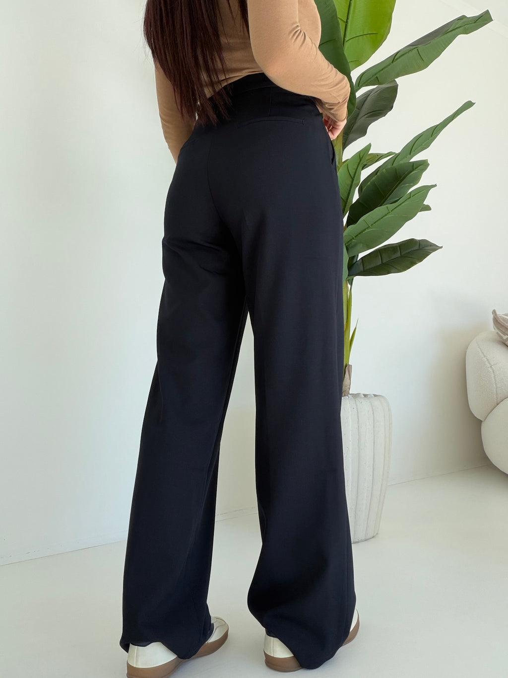 VS9002-3-PANTALONE PALAZZO BISTROT NAVY