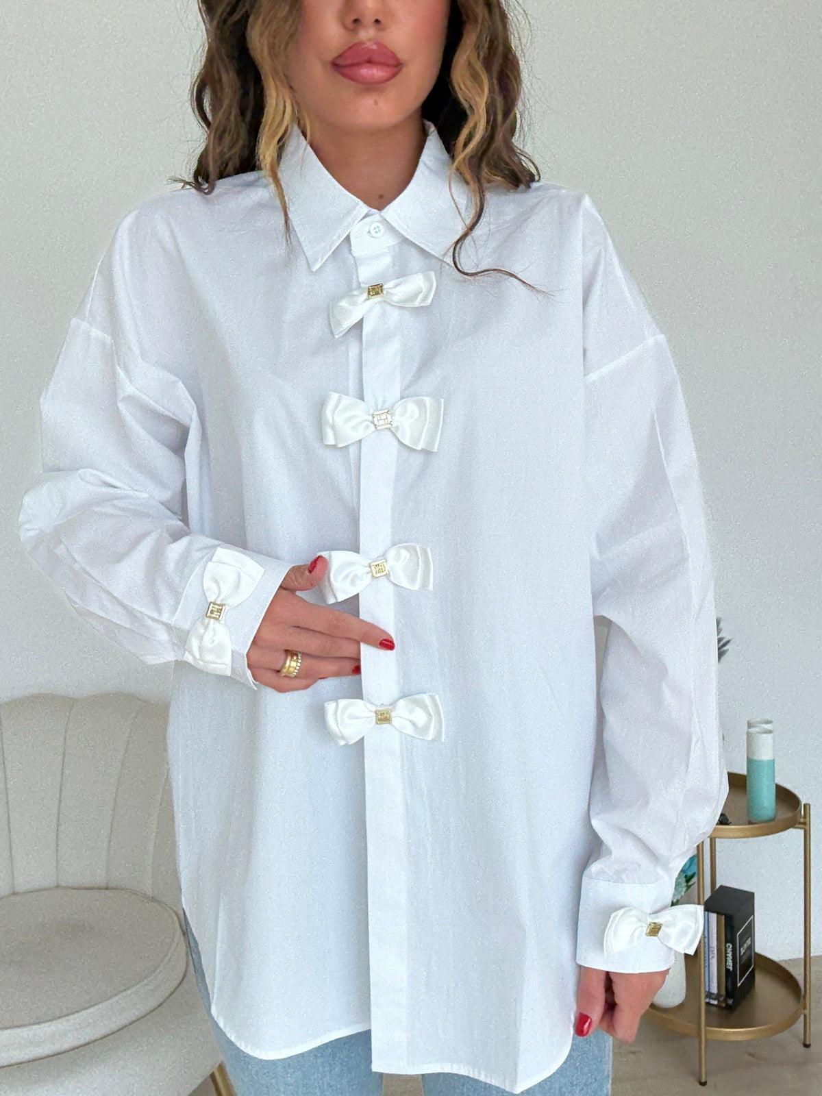 H7811-CAMICIA DETAILS MILK