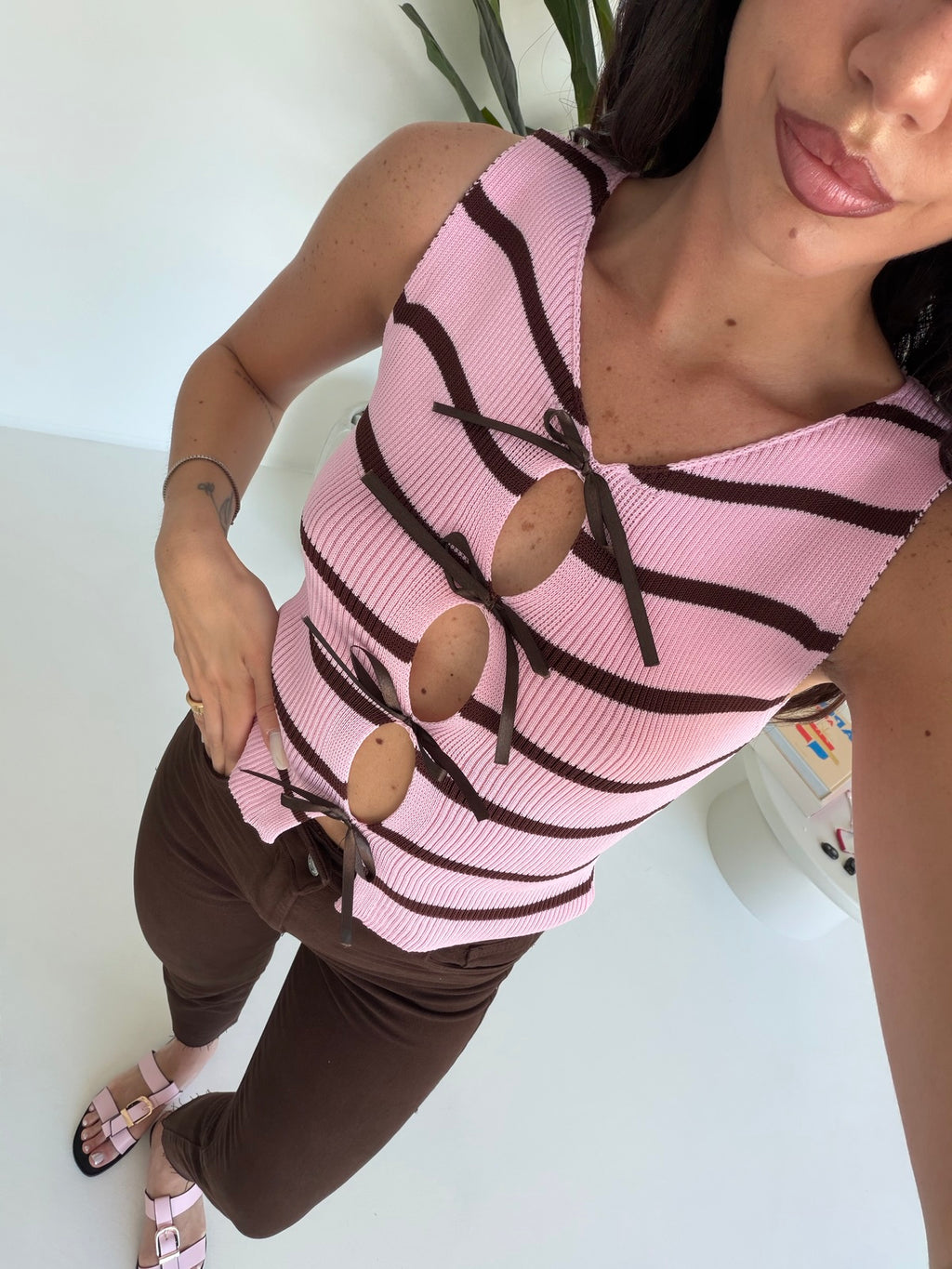 CANOTTA FIOCCHETTI PINK