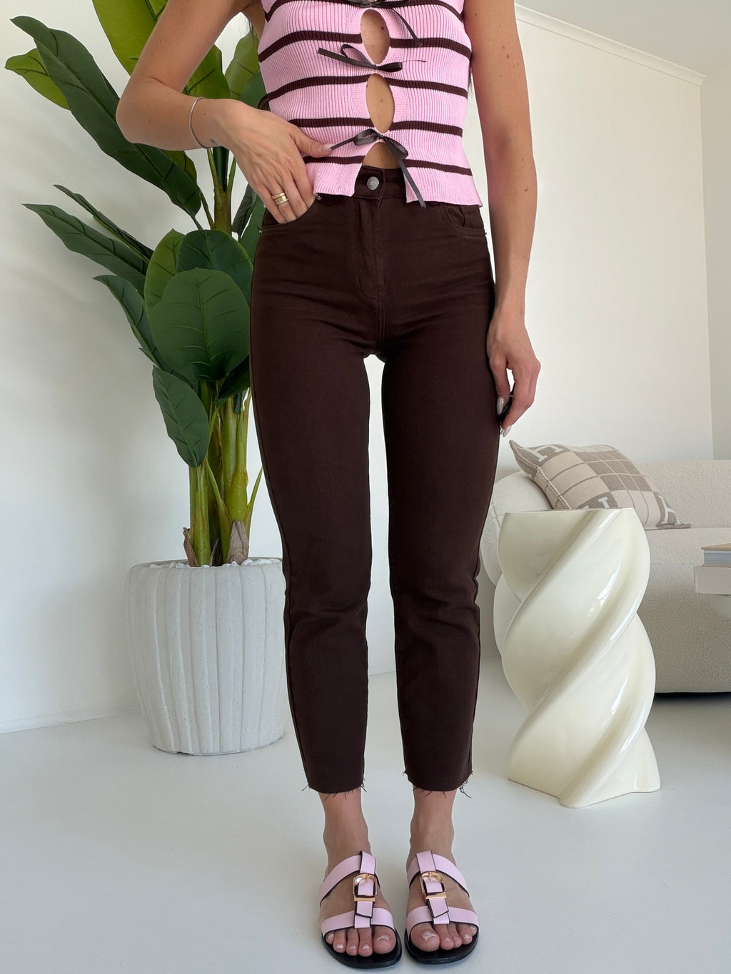 9300-26-JEANS BOSTON CHOCO