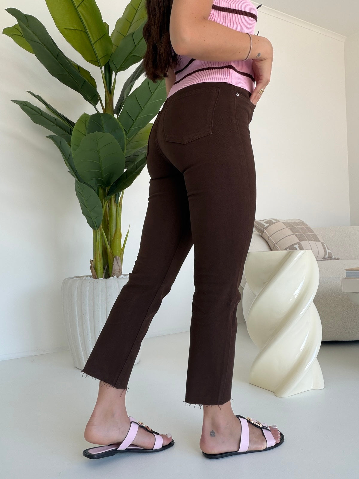 9300-26-JEANS BOSTON CHOCO