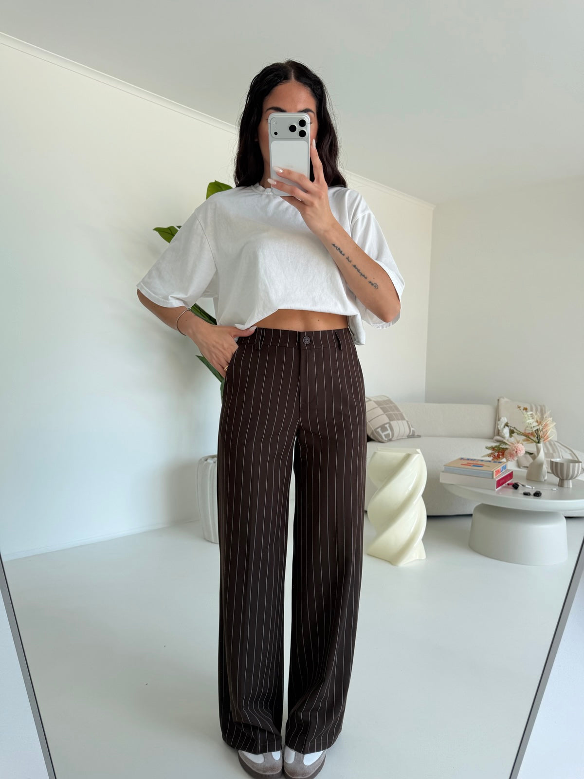 CR11522-PANTALONE LORY CHOCO