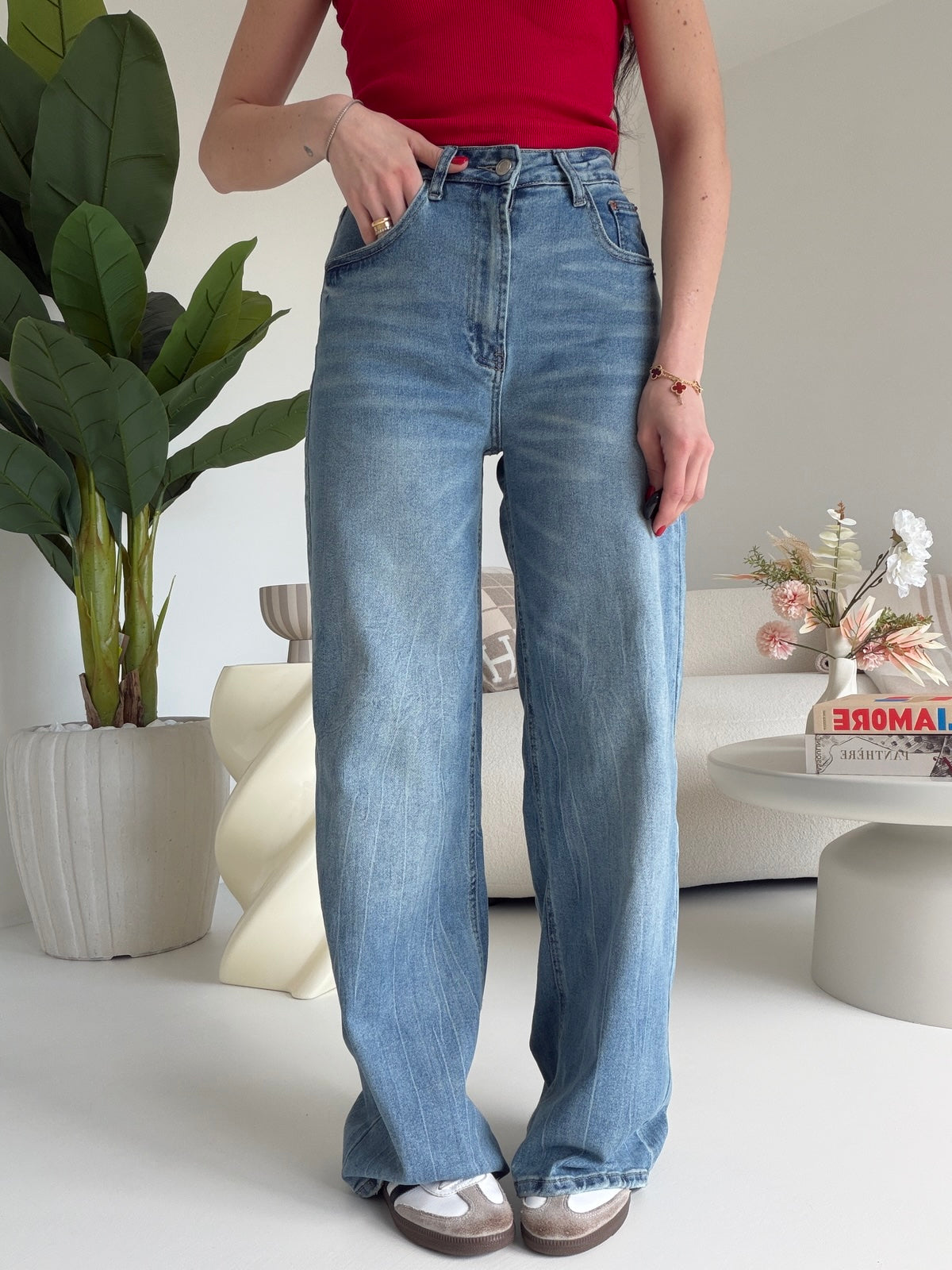 MI25206-JEANS PALAZZO MARTY