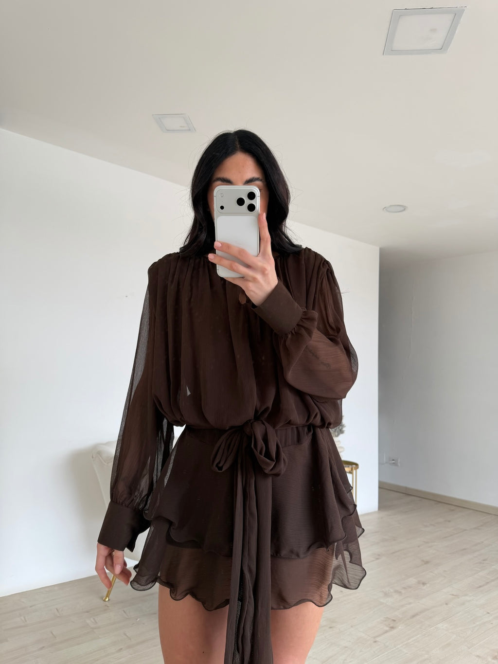 MINI ABITO CLIZIA CHOCO