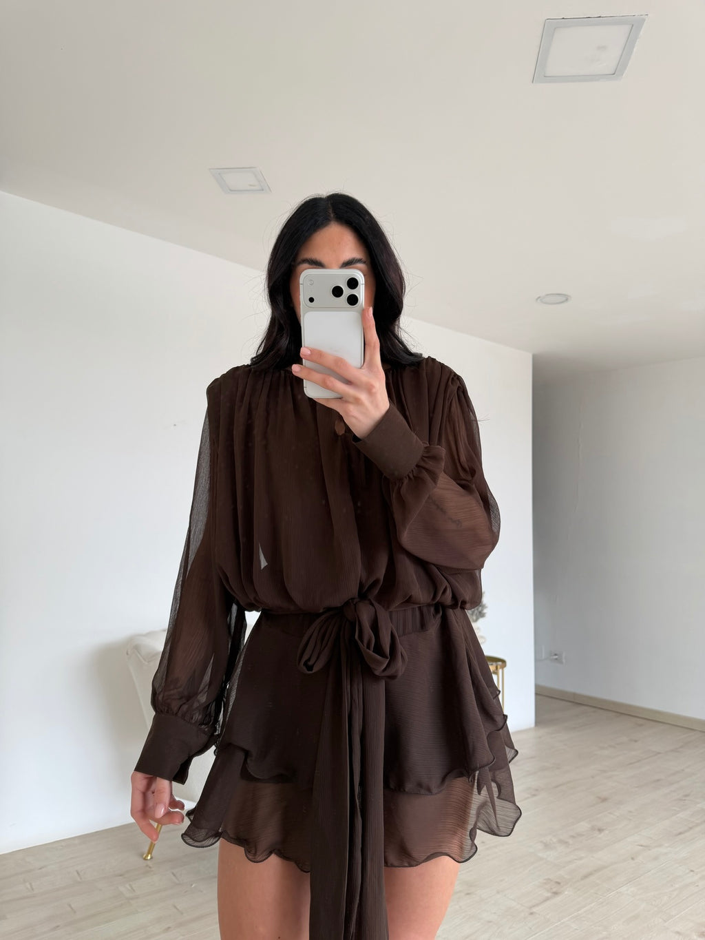 MINI ABITO CLIZIA CHOCO
