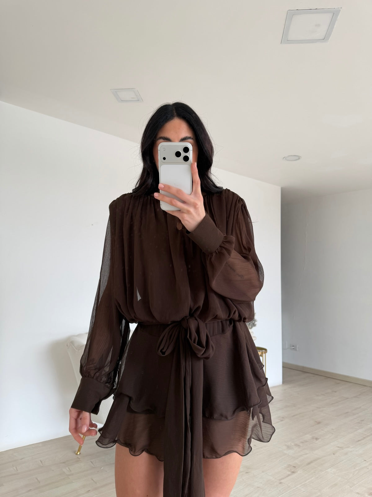 MINI ABITO CLIZIA CHOCO
