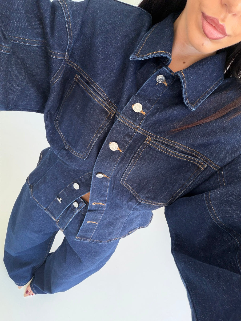 EC15827-COORDINATO DENIM GIULIA