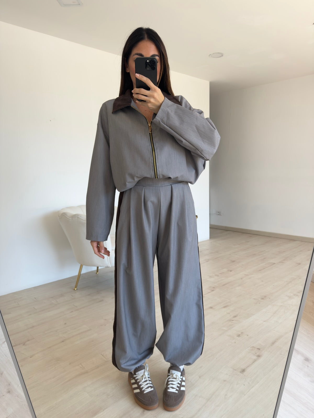 COORDINATO ZURICH GREY