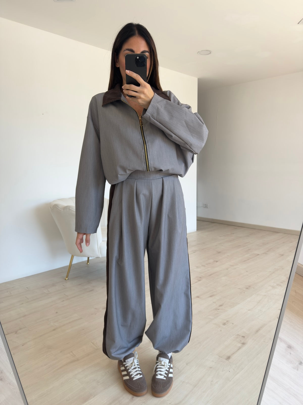 COORDINATO ZURICH GREY