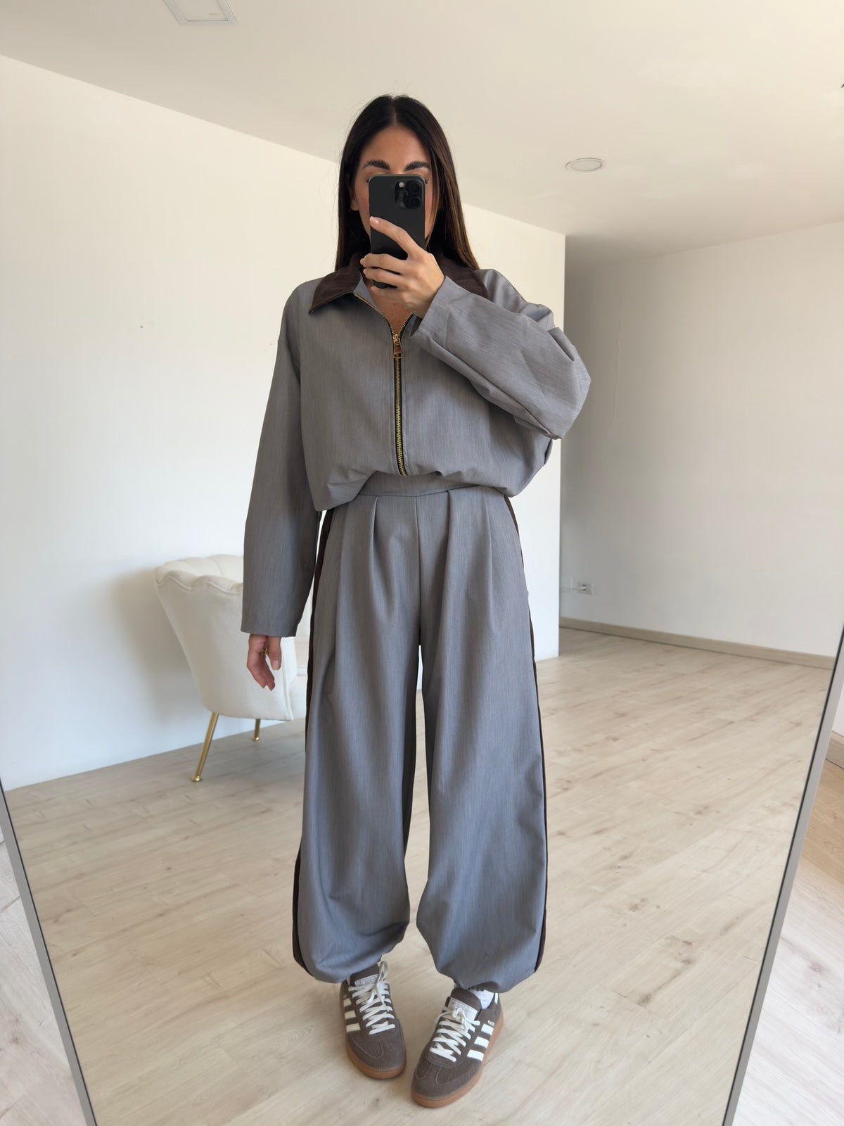 COORDINATO ZURICH GREY