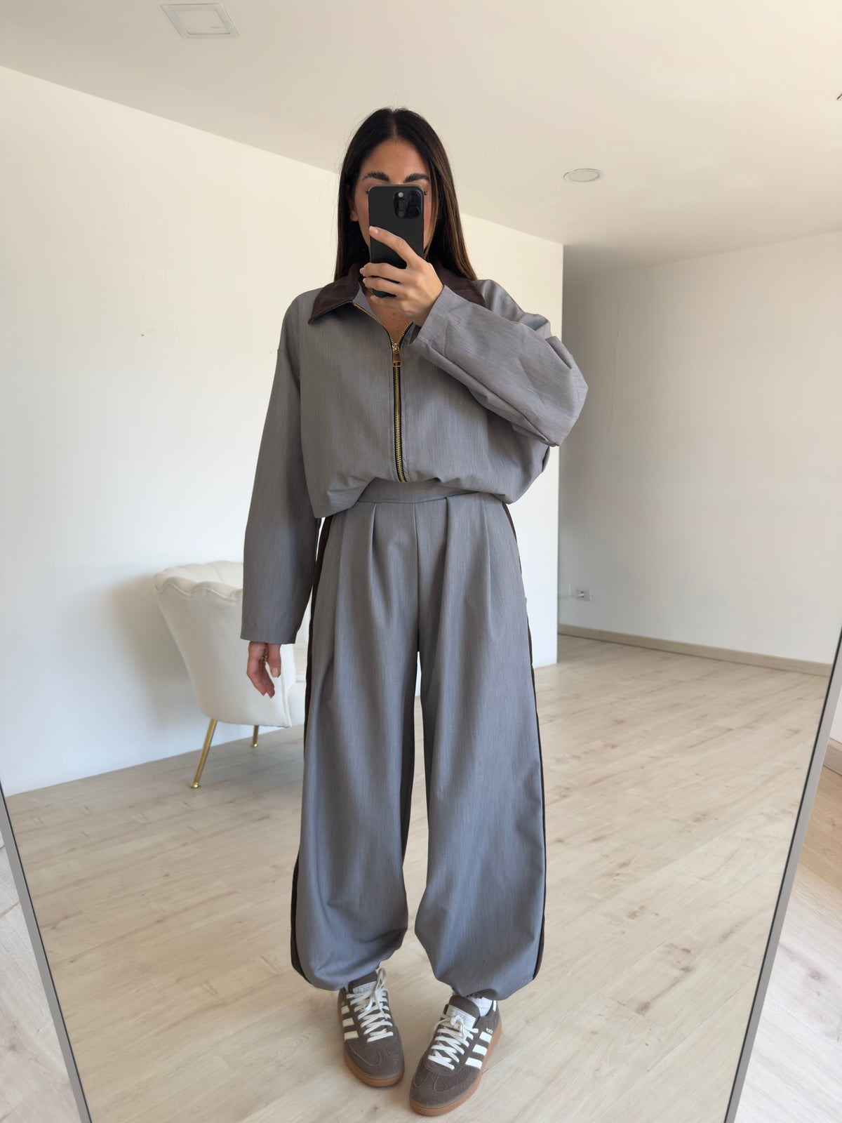 COORDINATO ZURICH GREY