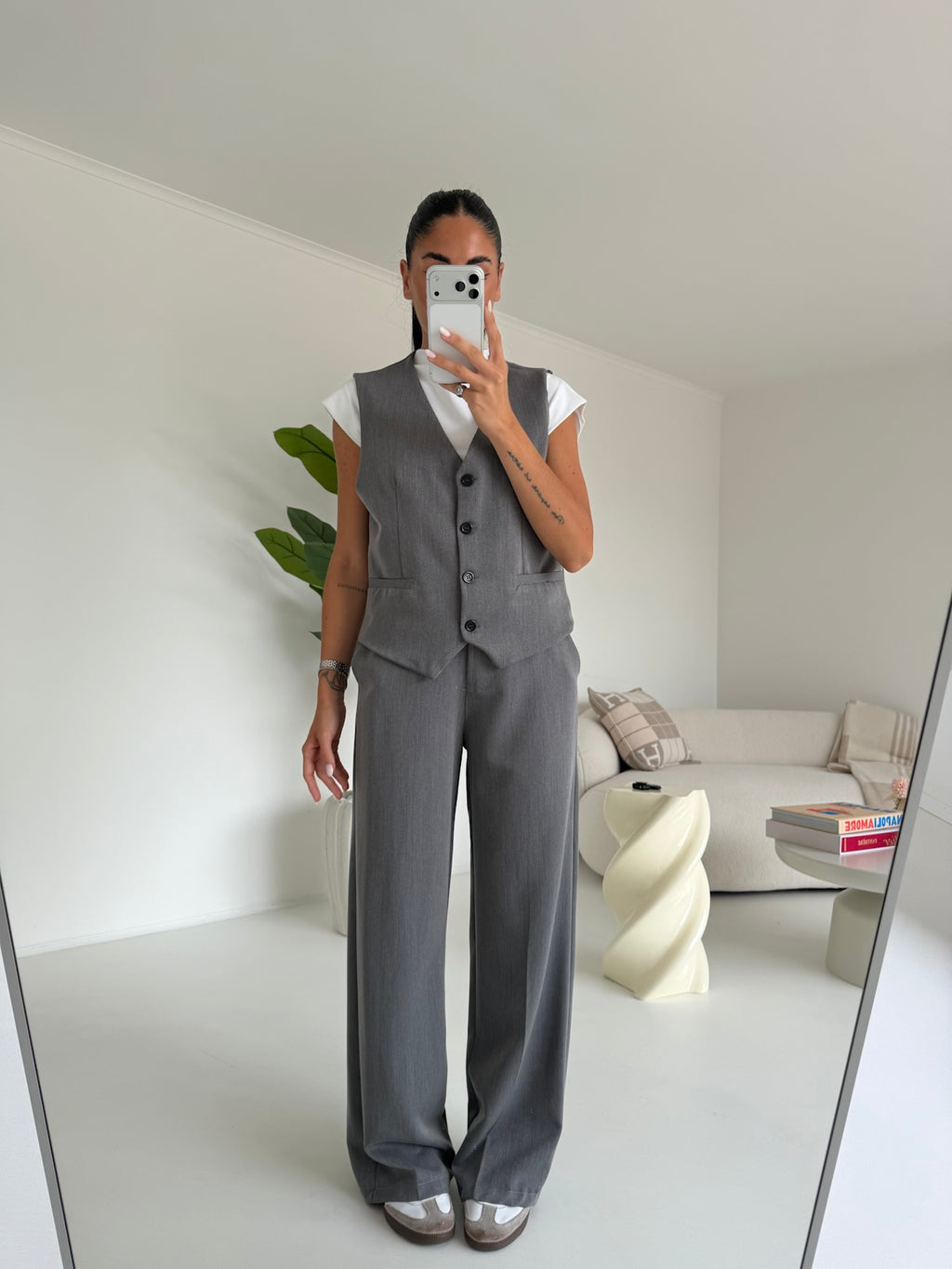 COORDINATO OFFICE GREY