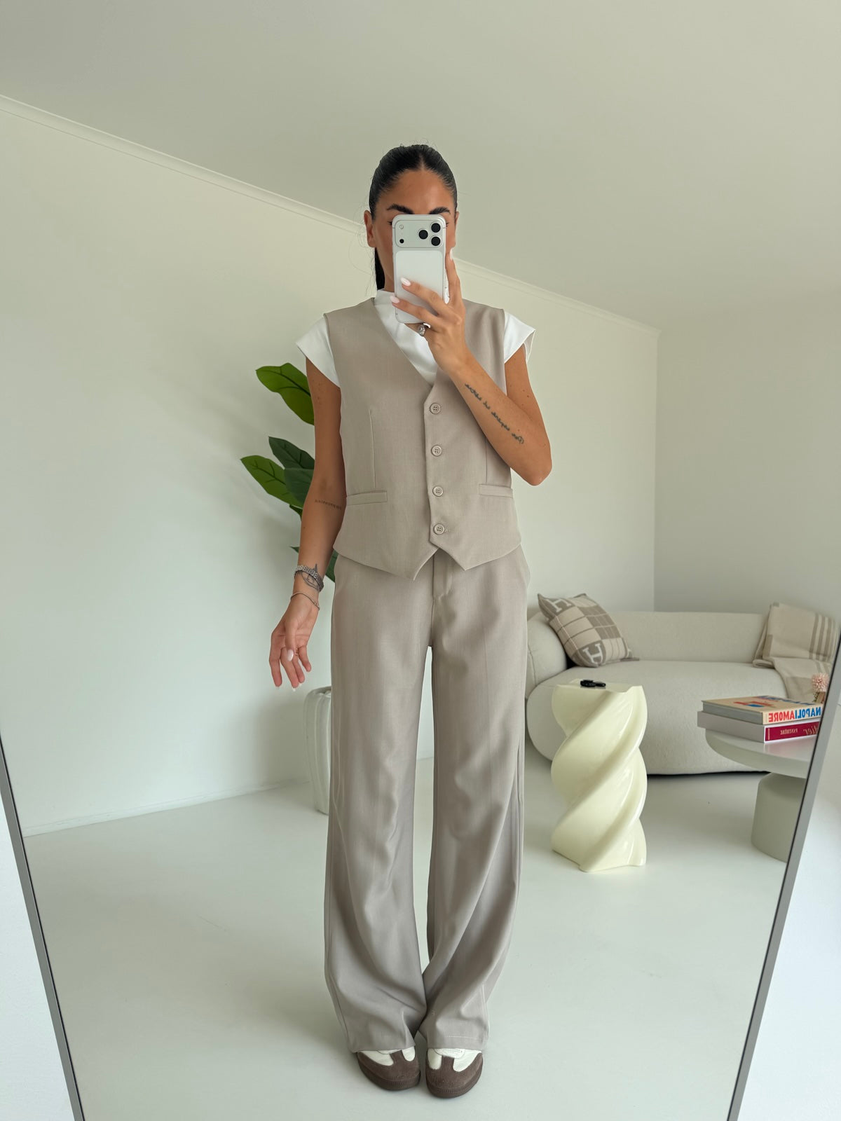 COORDINATO OFFICE TAUPE