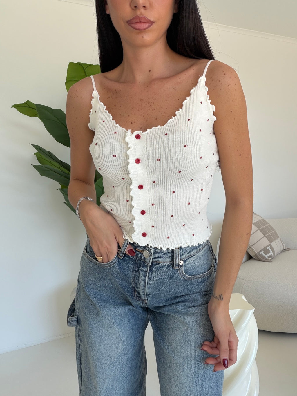 M036-TWINSET POIS CHERRY
