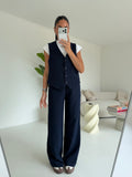 COORDINATO OFFICE NAVY