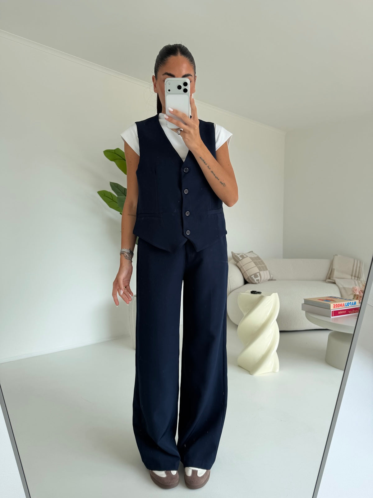 COORDINATO OFFICE NAVY