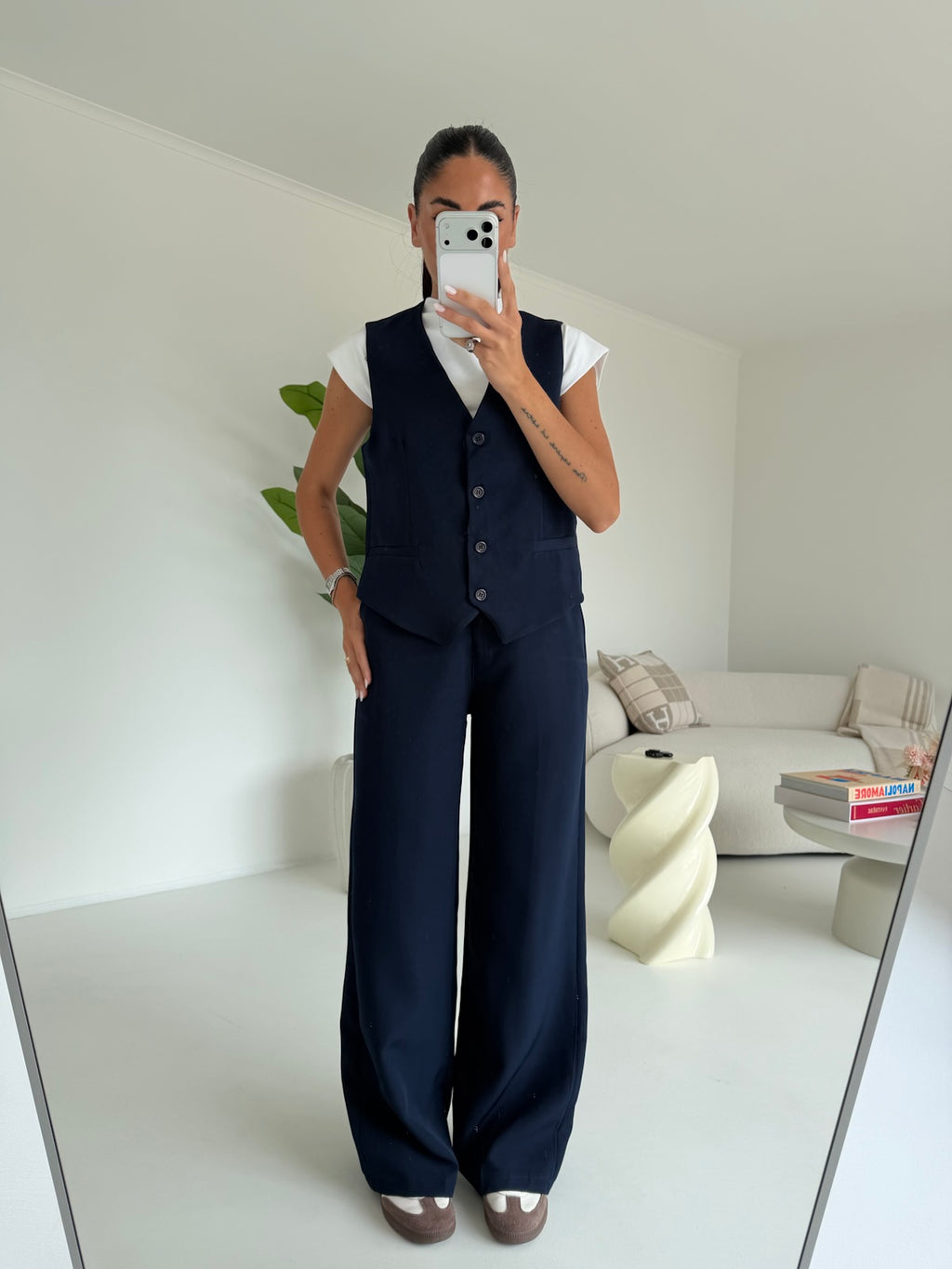 COORDINATO OFFICE NAVY