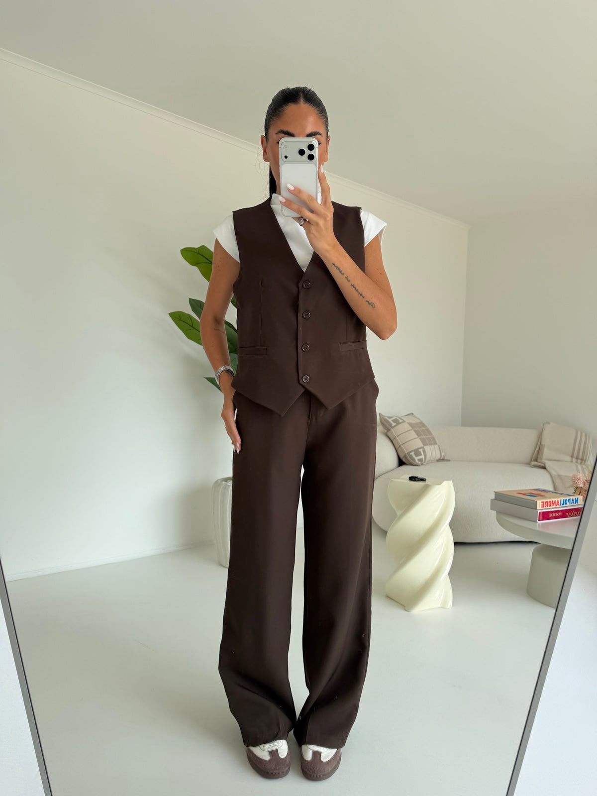 COORDINATO OFFICE CHOCO