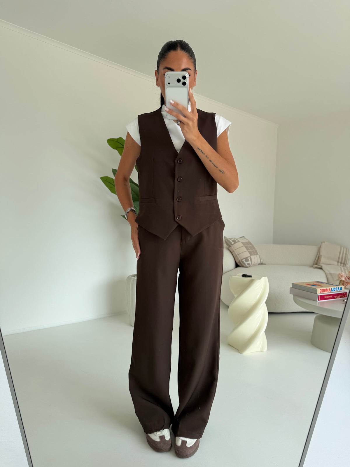 COORDINATO OFFICE CHOCO