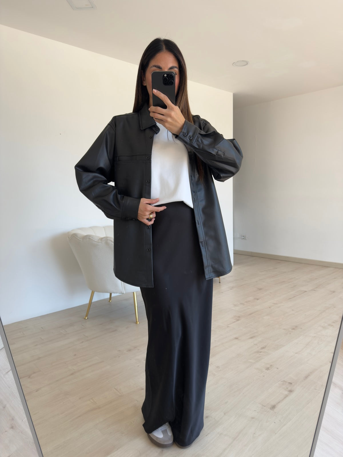 23960JJ-GONNA SATIN NERA