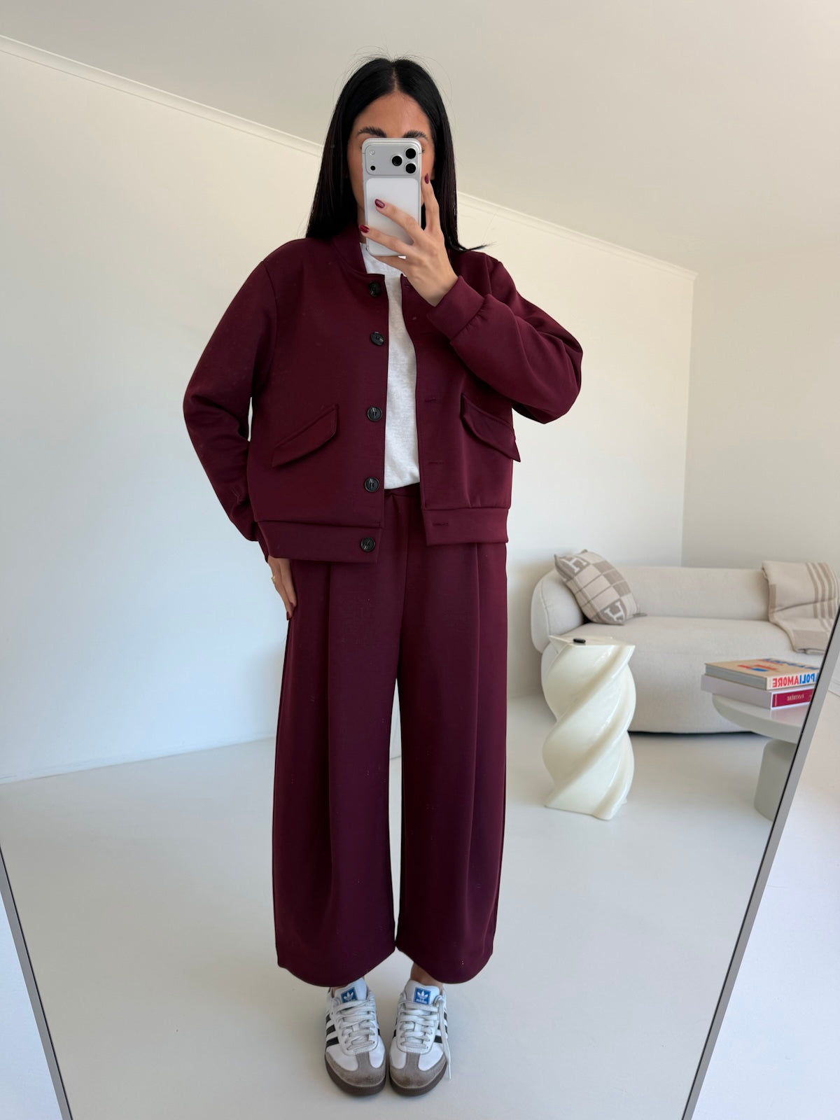 COORDINATO ELISABETH BORDEAUX