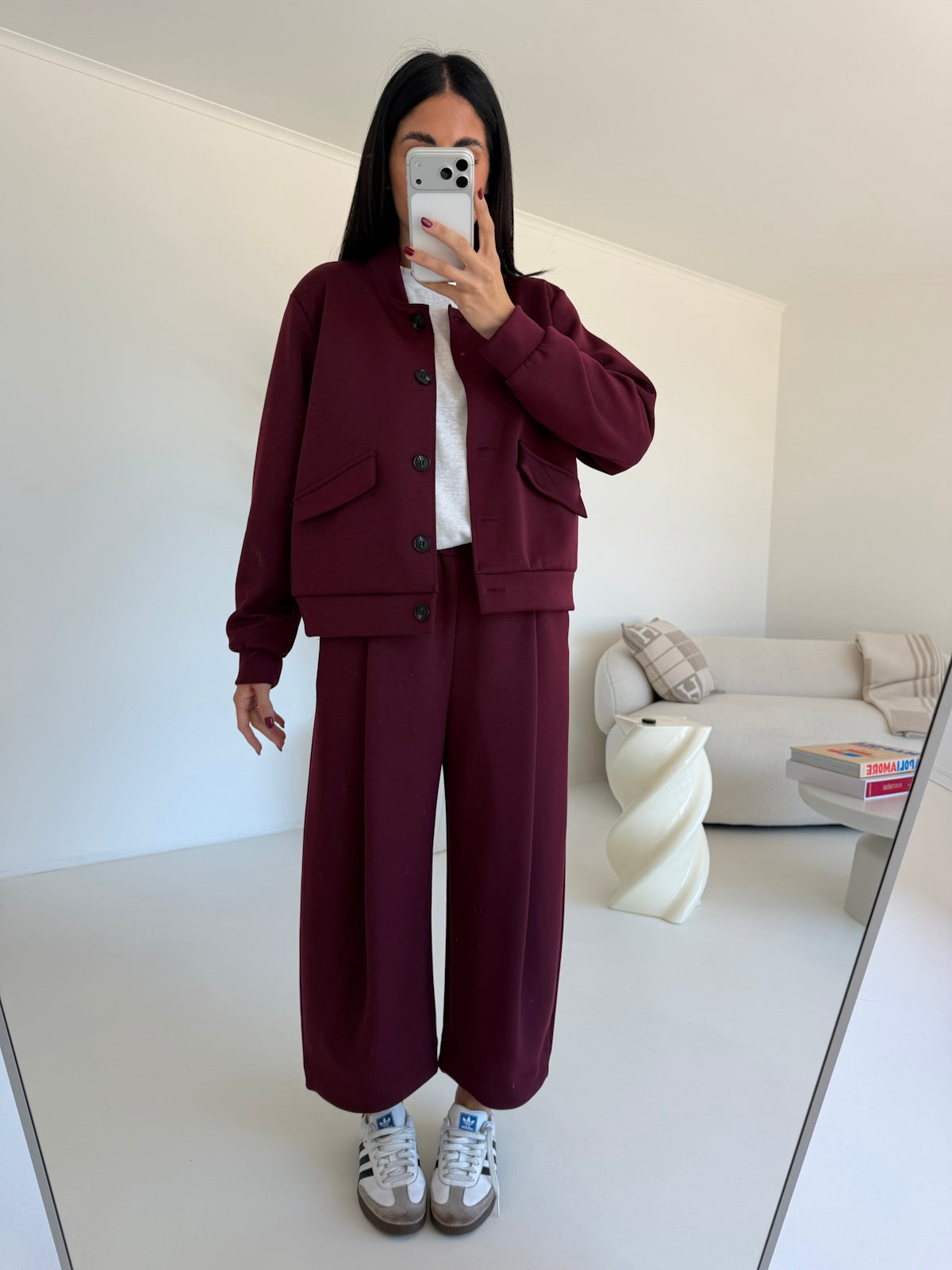 COORDINATO ELISABETH BORDEAUX