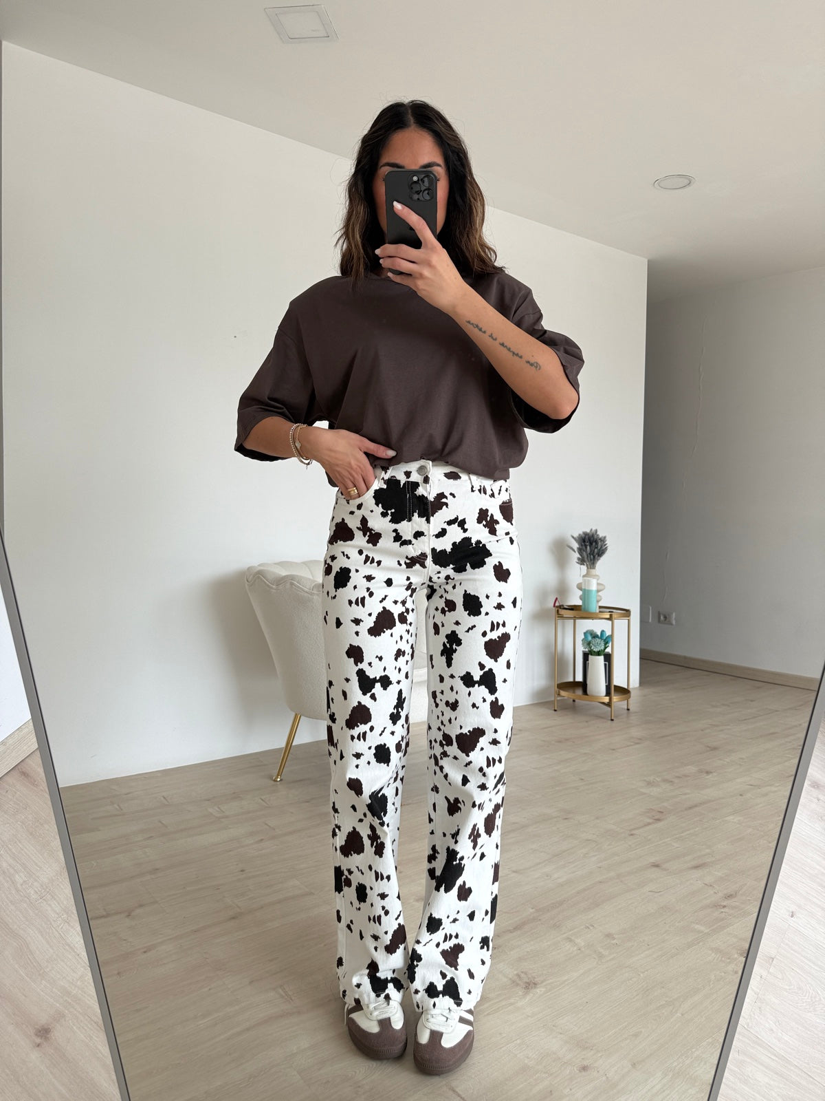 F2072-JEANS GAMBA DRITTA RODEO
