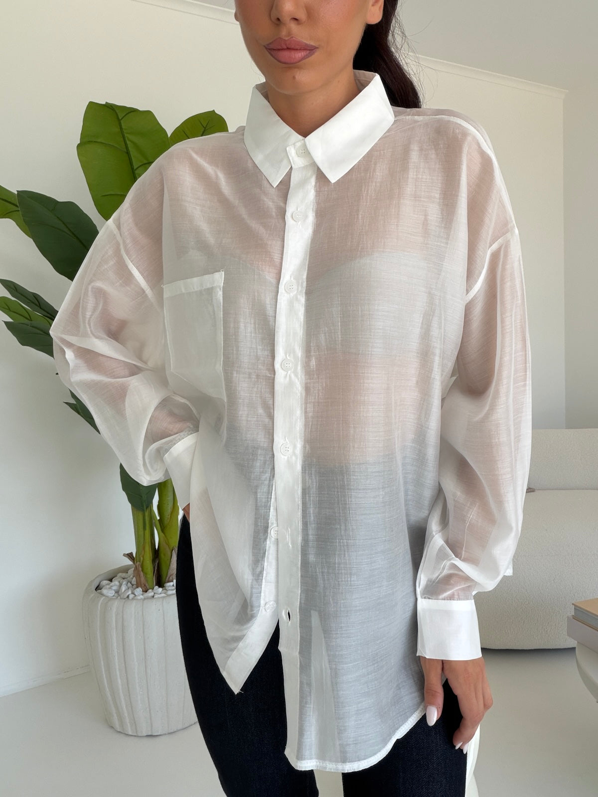 V6808-CAMICIA VELATA MILK