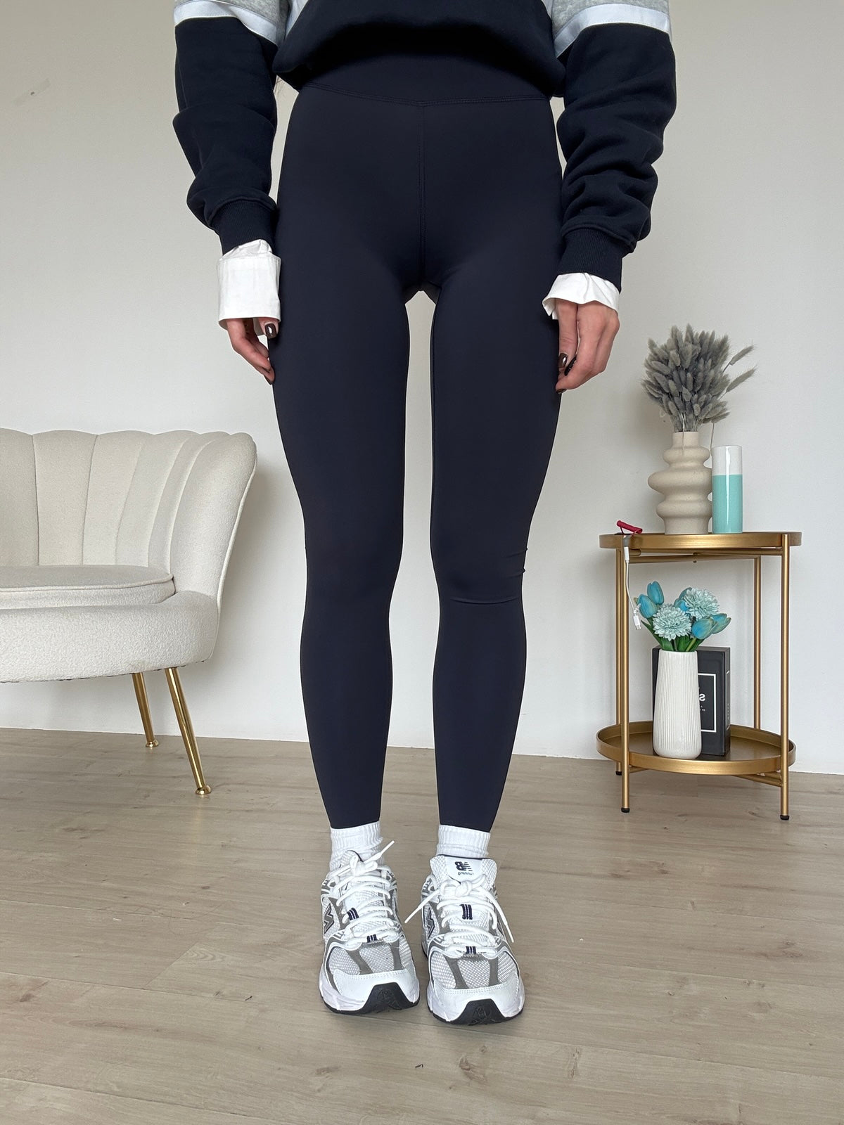 SHR603-LEGGINS MODELLANTE NAVY