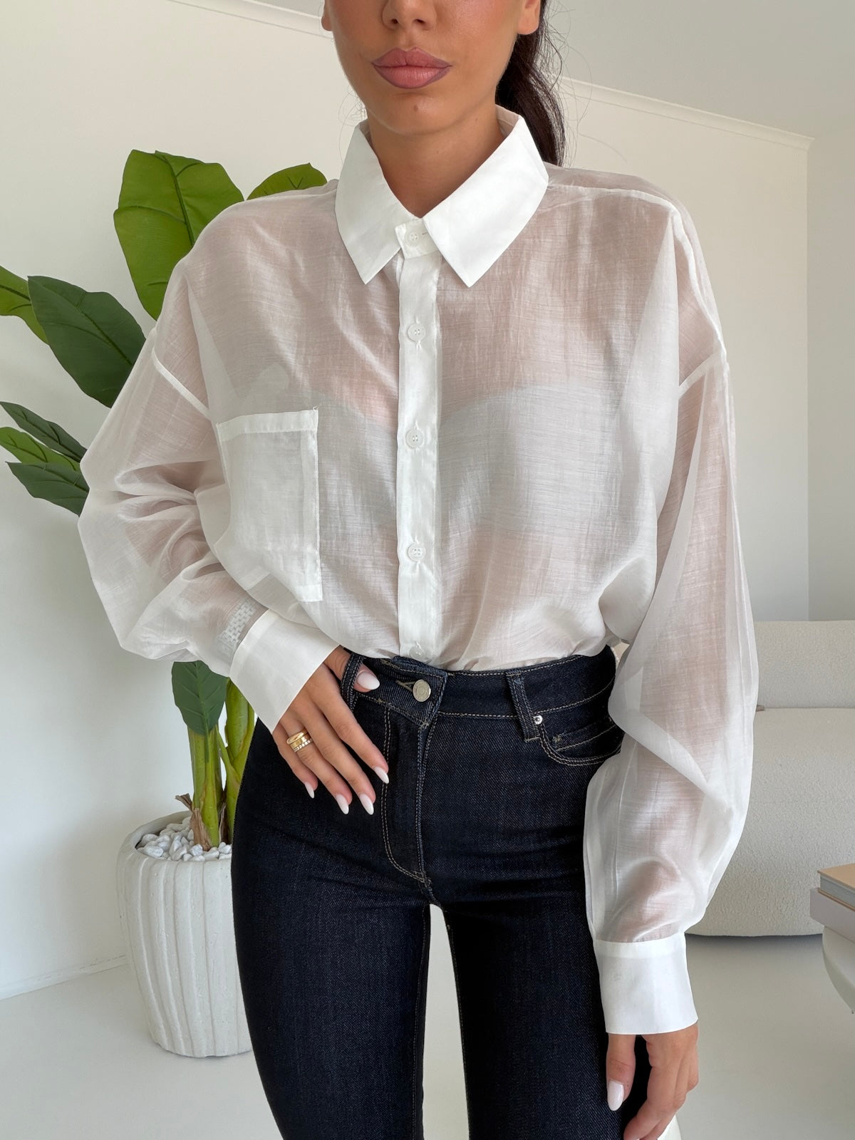 V6808-CAMICIA VELATA MILK