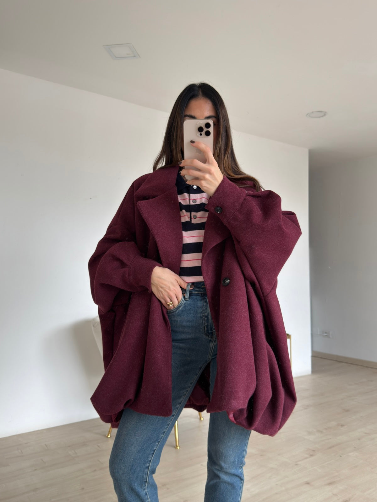 CAPPOTTO BALLON BORDEAUX
