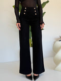 MG-1370 JEANS BOTTONI ORO NERO