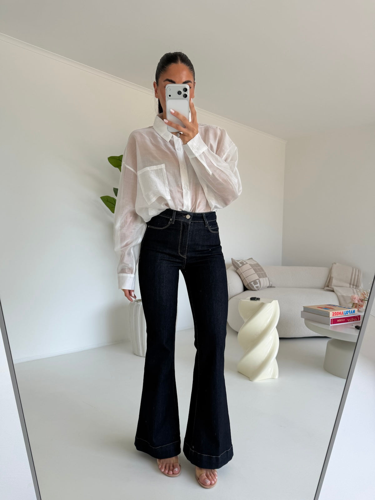 V6808-CAMICIA VELATA MILK