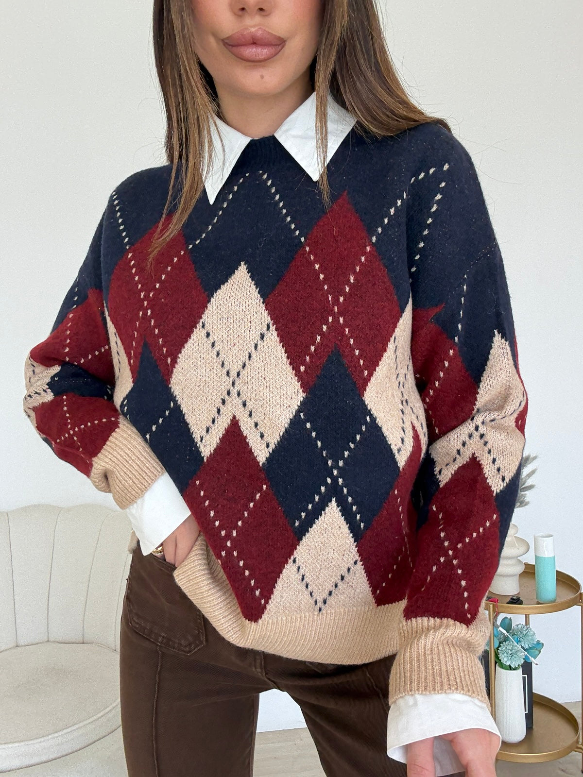 AN66404-PULL DUOMO NAVY