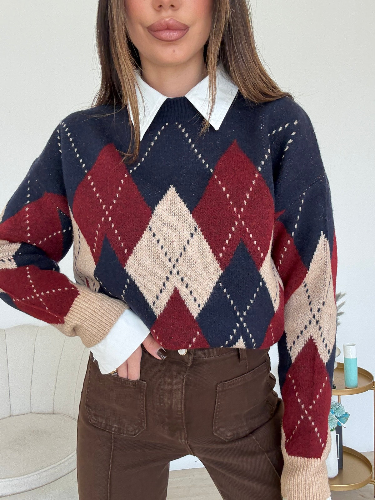 AN66404-PULL DUOMO NAVY