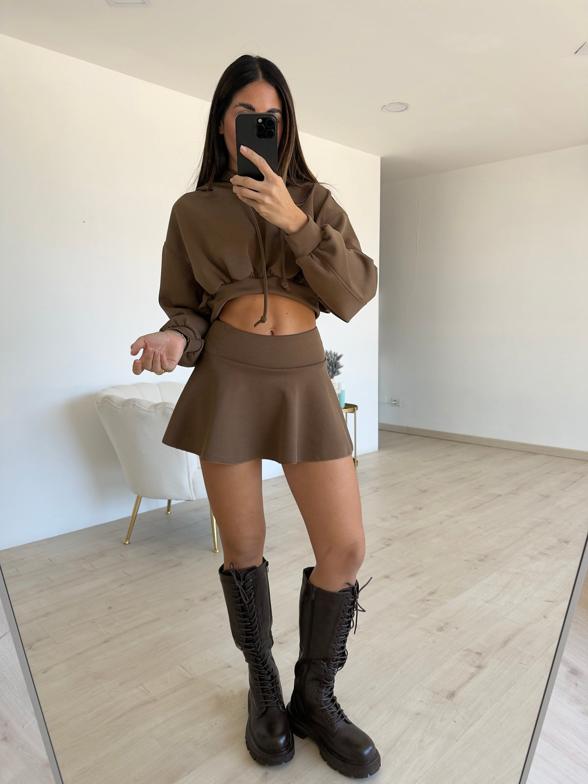 TAYLOR-ANFIBIO STRINGHE CHOCO
