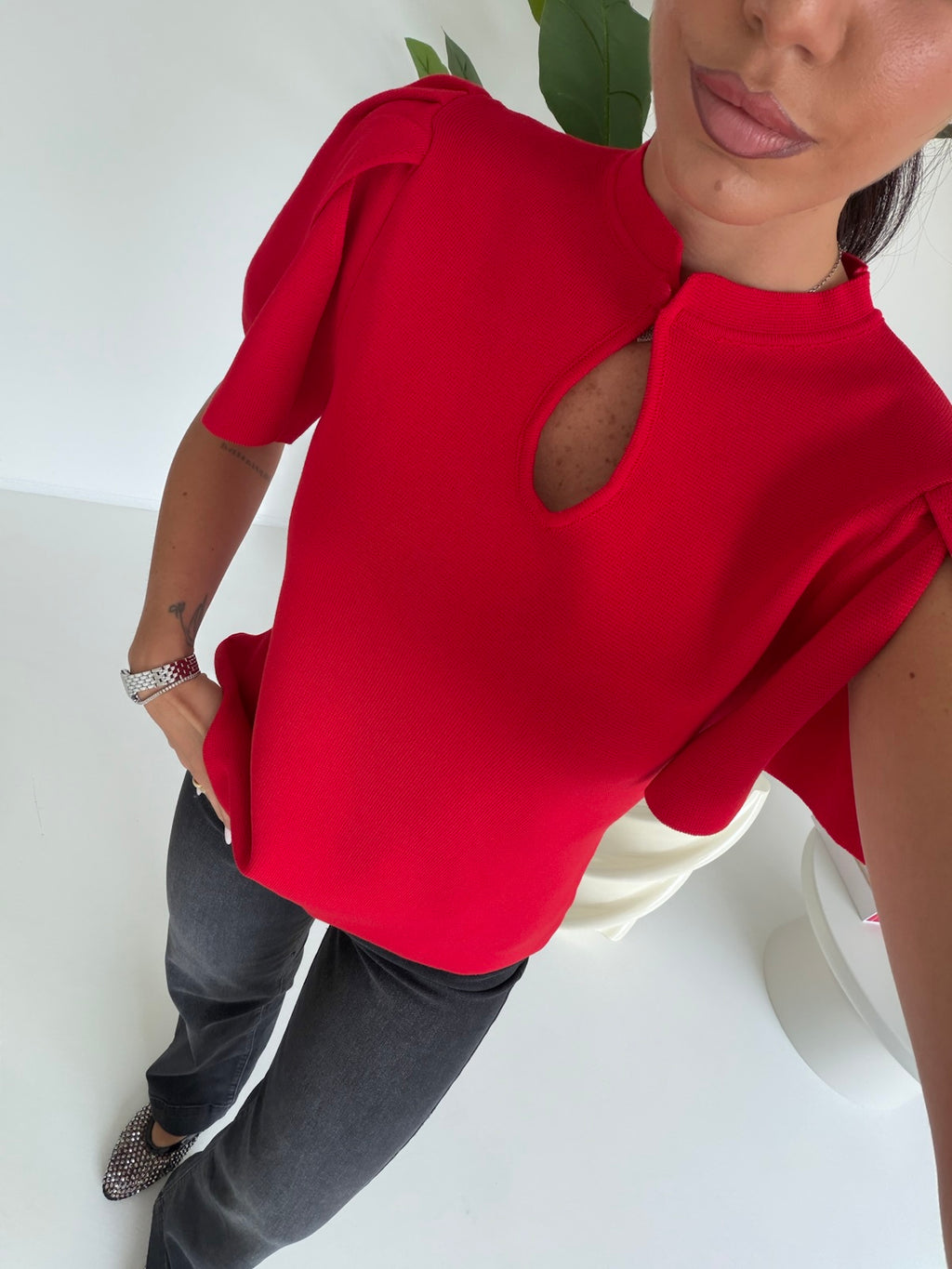 5539-MAGLIA VOLANT CHERRY