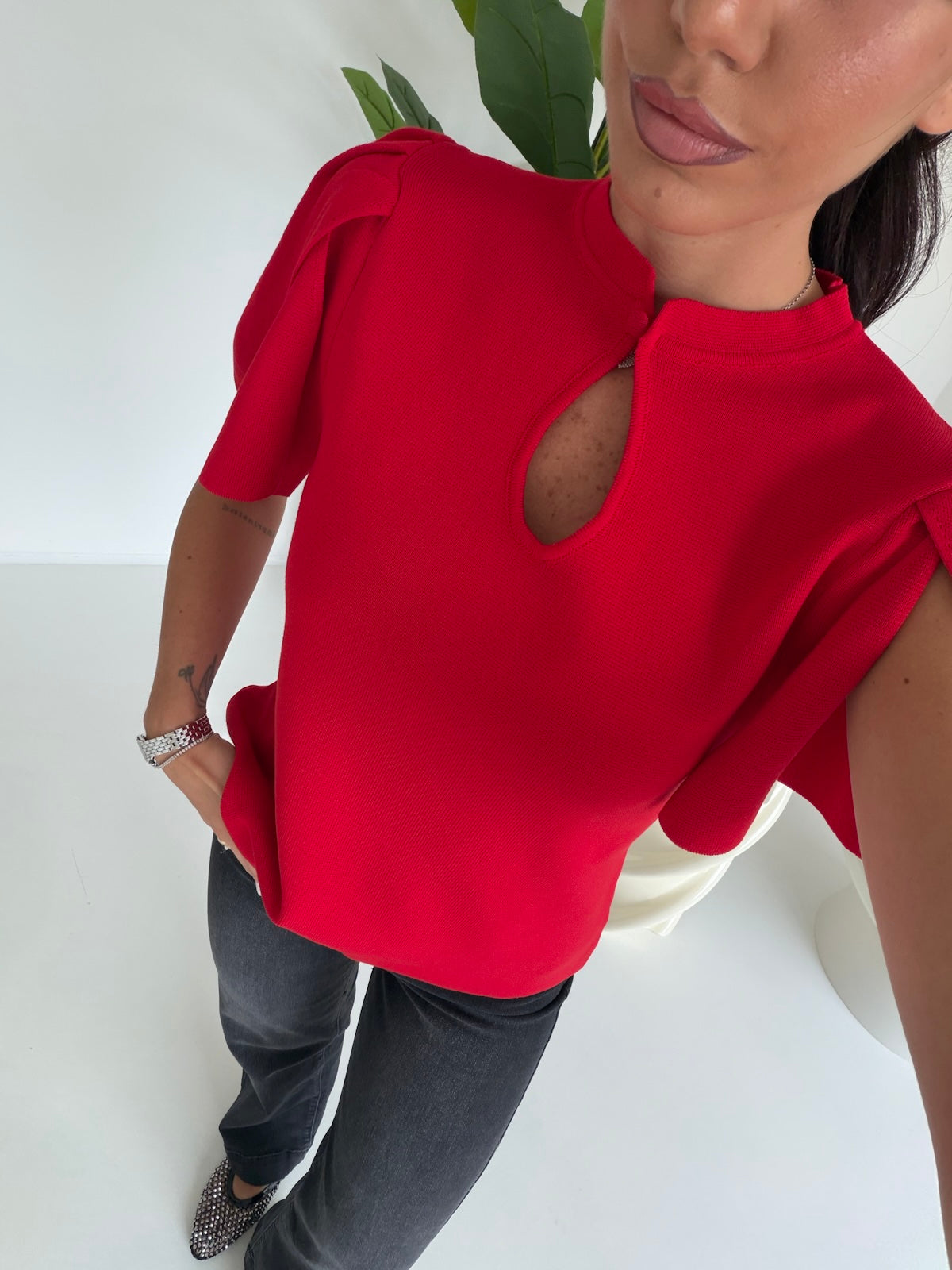 5539-MAGLIA VOLANT CHERRY