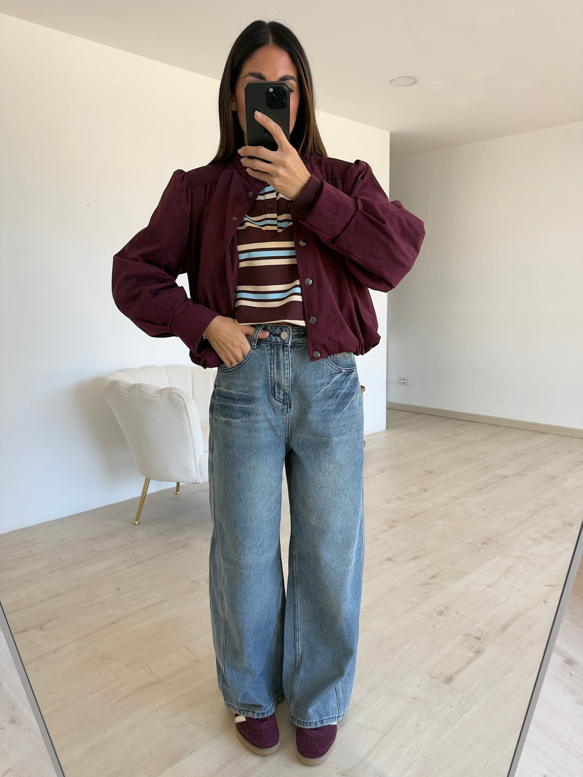 M8285-JEANS BAGGY AROMA