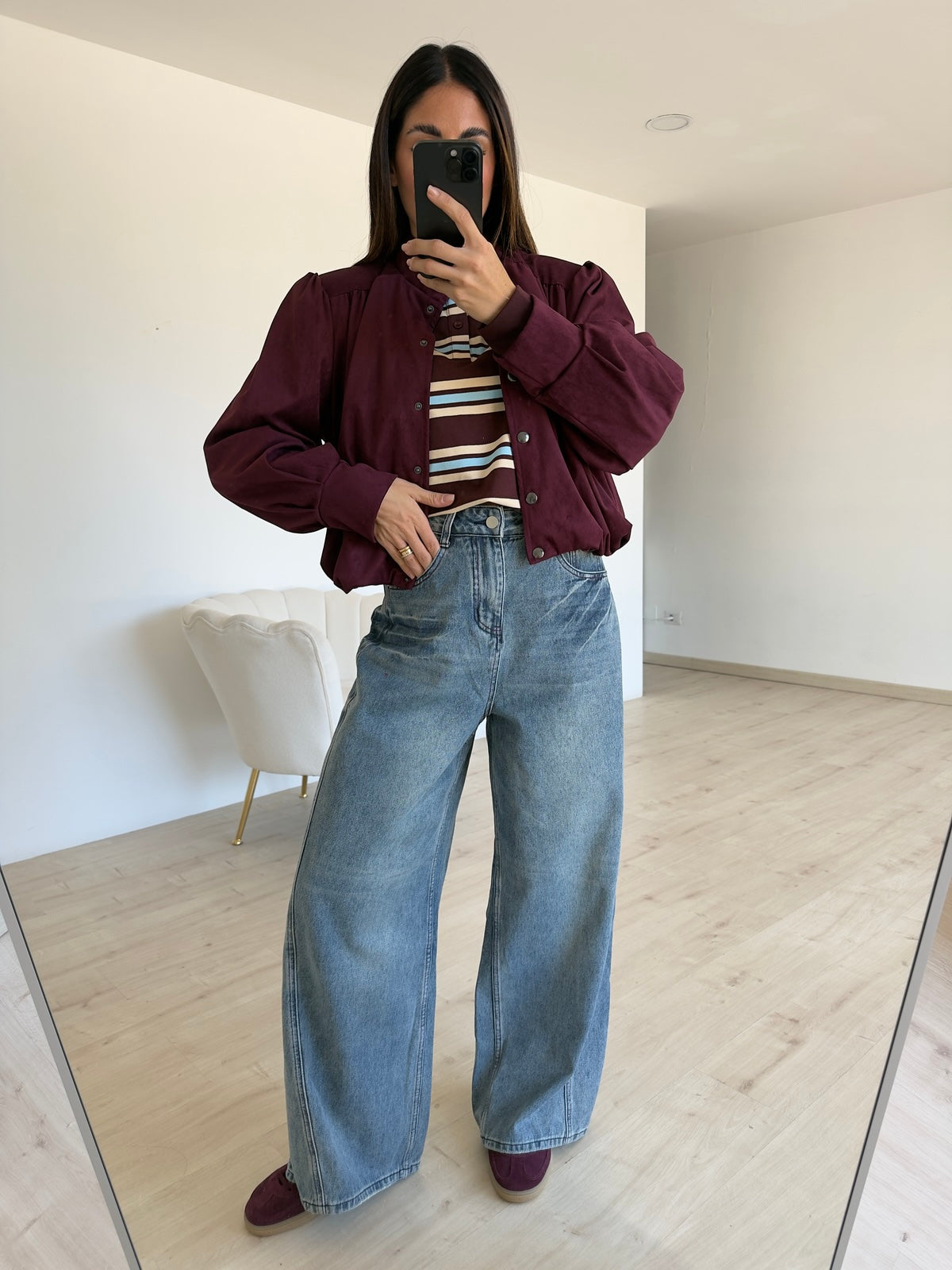 M8285-JEANS BAGGY AROMA