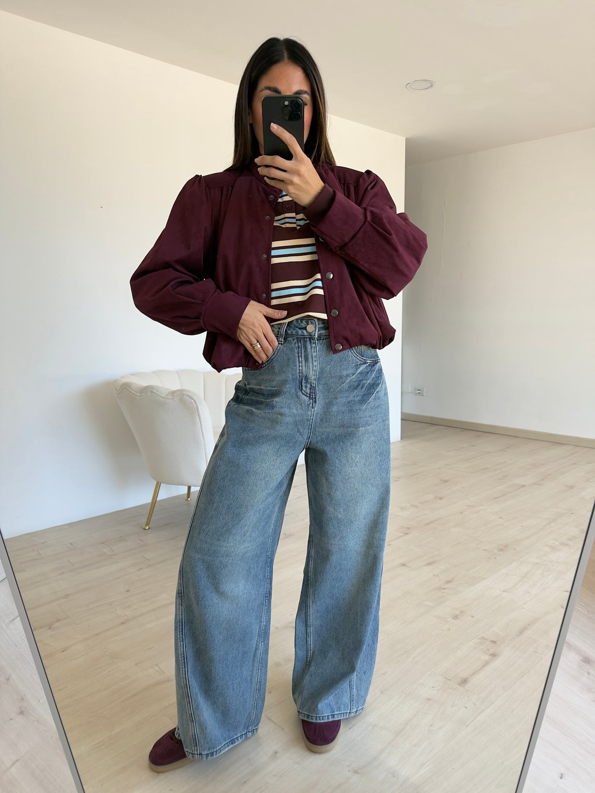 M8285-JEANS BAGGY AROMA