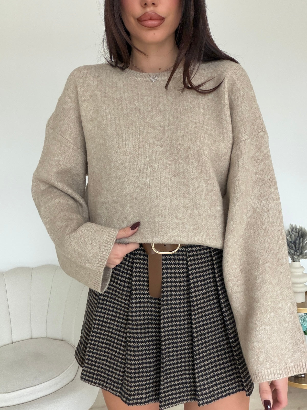 MINI GONNA-SHORT SEASON NERA