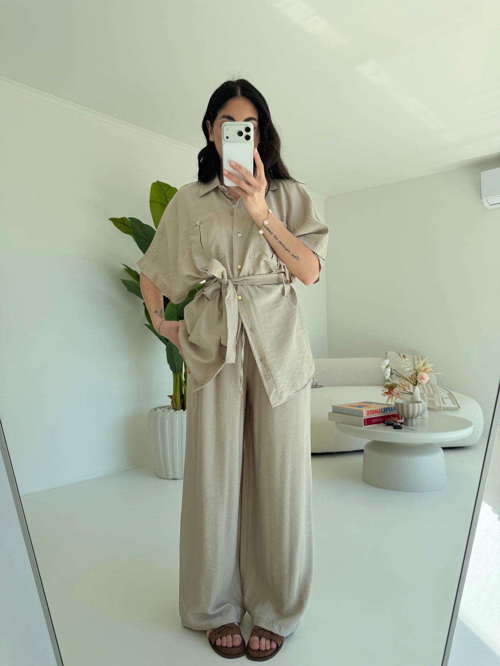 COORDINATO JOUR TAUPE