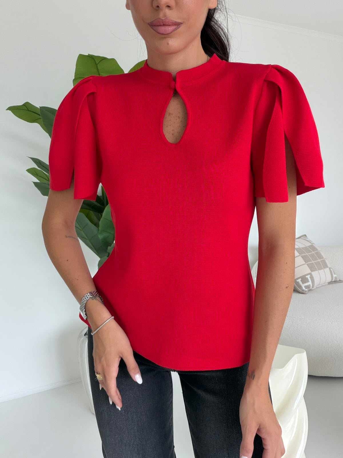 5539-MAGLIA VOLANT CHERRY