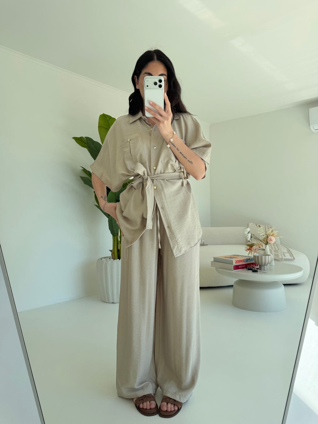 COORDINATO JOUR TAUPE