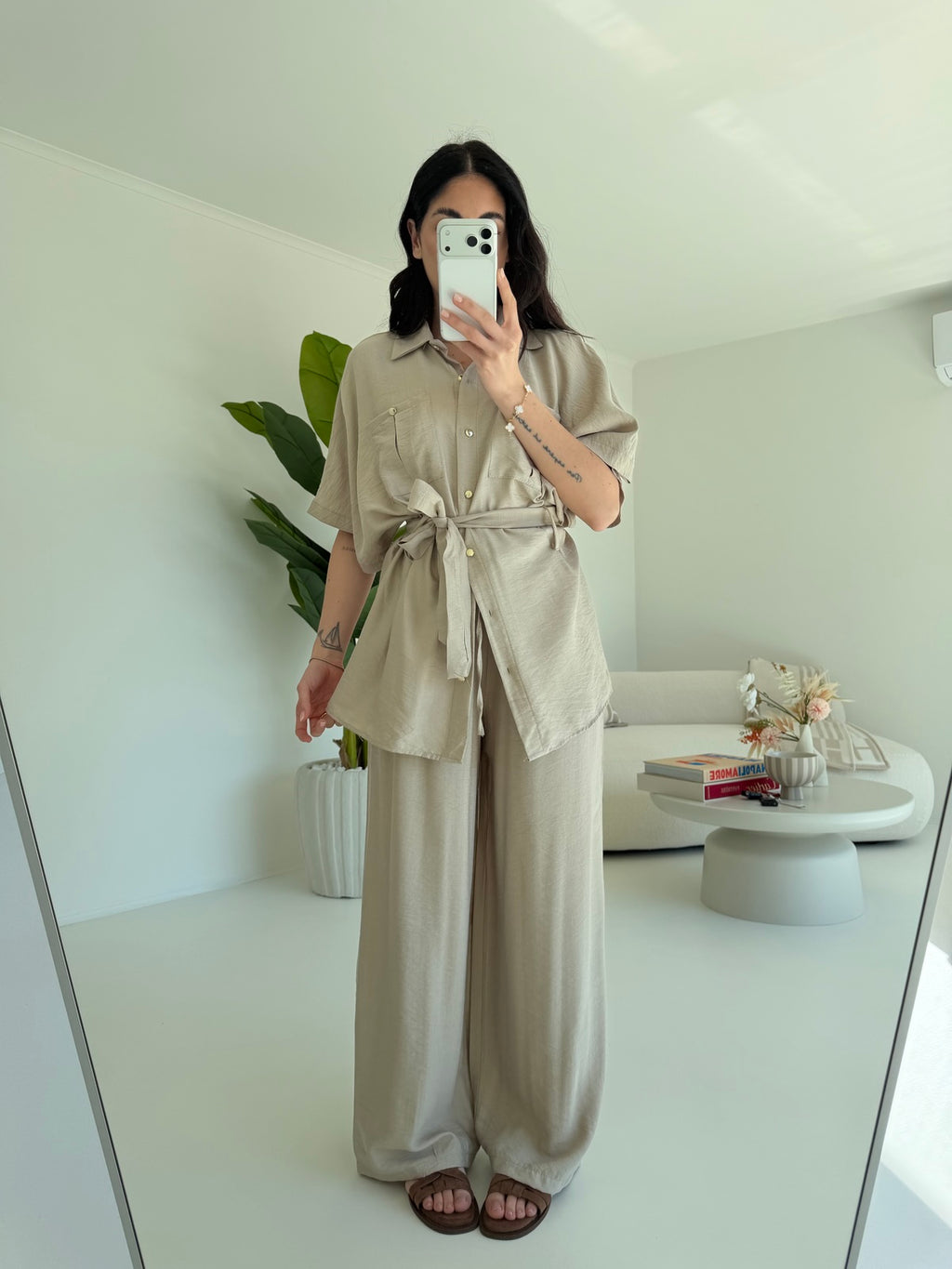 COORDINATO JOUR TAUPE